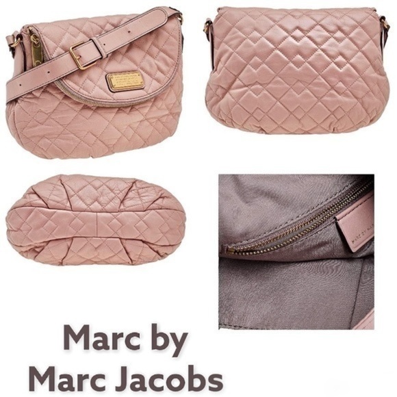 Marc by Marc Jacobs Q Quilted Natasha Cross Body Bag, Dusty Bloom - Picture 2 of 15
